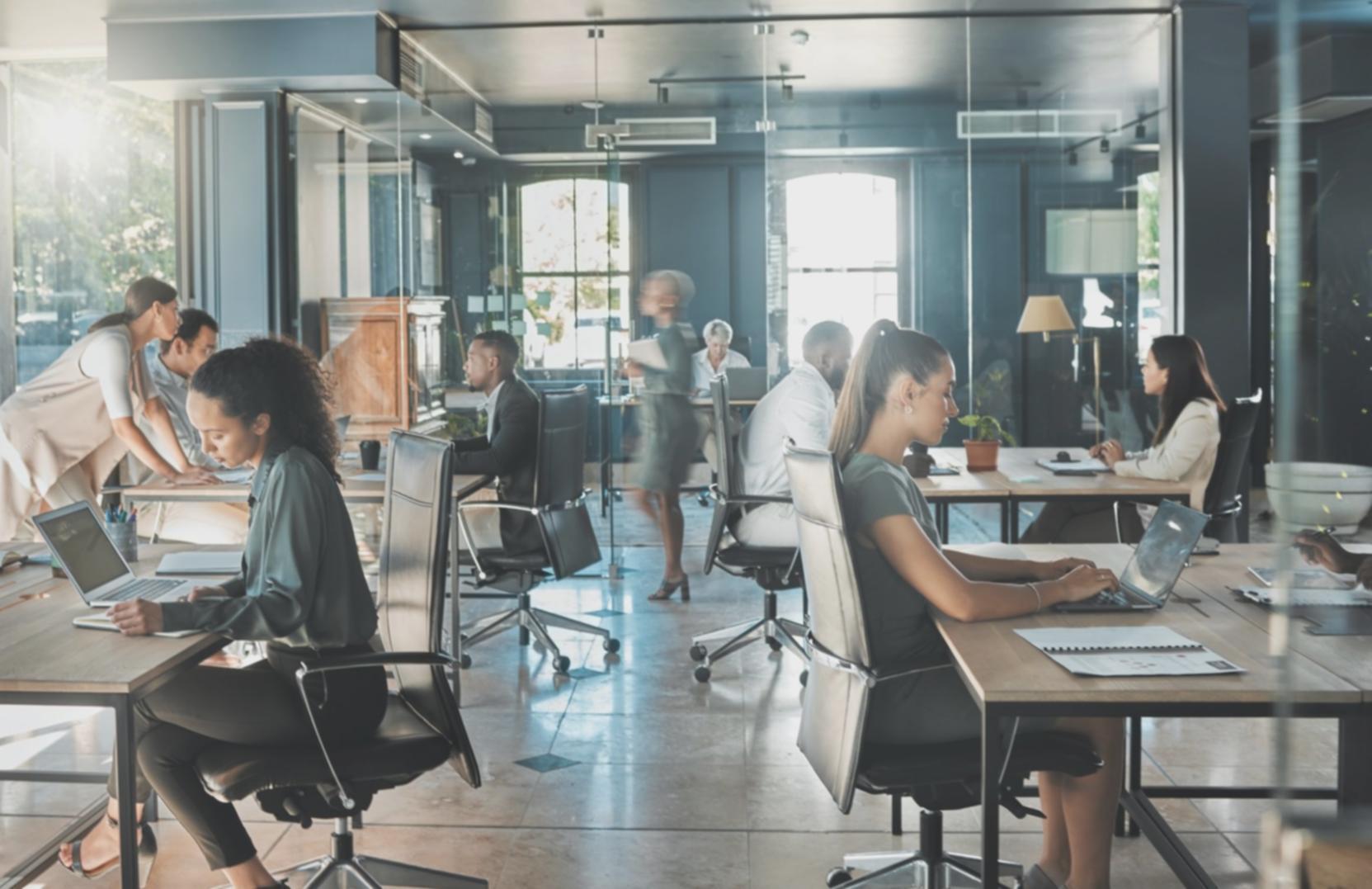 Uno spazio di lavoro dedicato alla scrittura con materiali e appunti